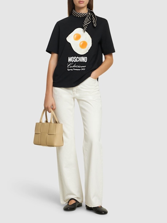Logo printed cotton jersey t-shirt - Thumbnail 2