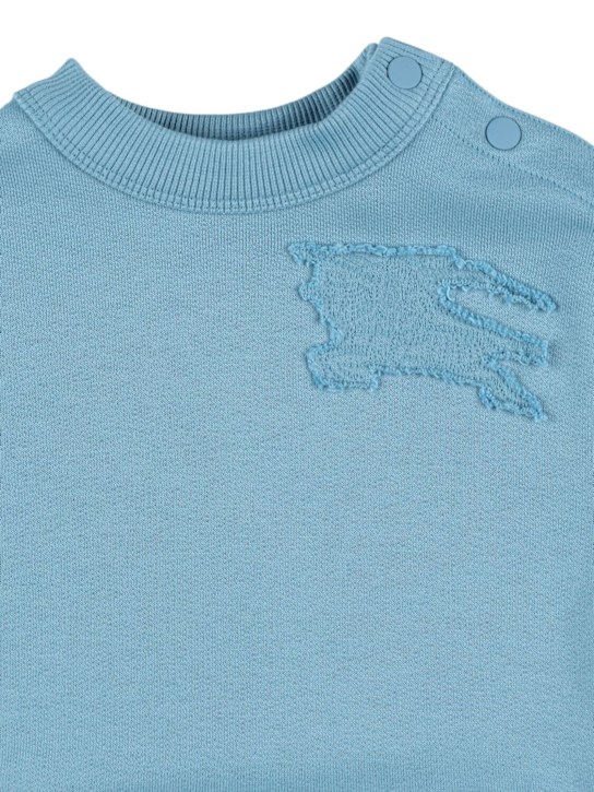 Burberry: Felpa in cotone - kids-girls_1 | Luisa Via Roma