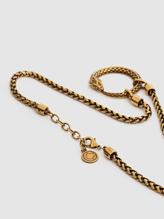 Roberto Cavalli: Collana lunga con ciondolo - Oro Podium - women_3 | Luisa Via Roma