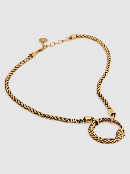Roberto Cavalli: Collana lunga con ciondolo - Oro Podium - women_2 | Luisa Via Roma