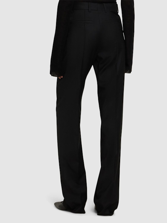 Ann Demeulemeester: Vanja symmetric waist regular fit pants - women_2 | Luisa Via Roma