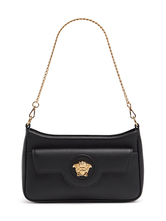 Versace: Mini La Medusa leather shoulder bag - women_0 | Luisa Via Roma