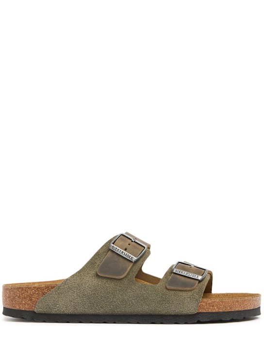 BIRKENSTOCK: Sandalen aus Wildleder „Arizona“ - men_0 | Luisa Via Roma