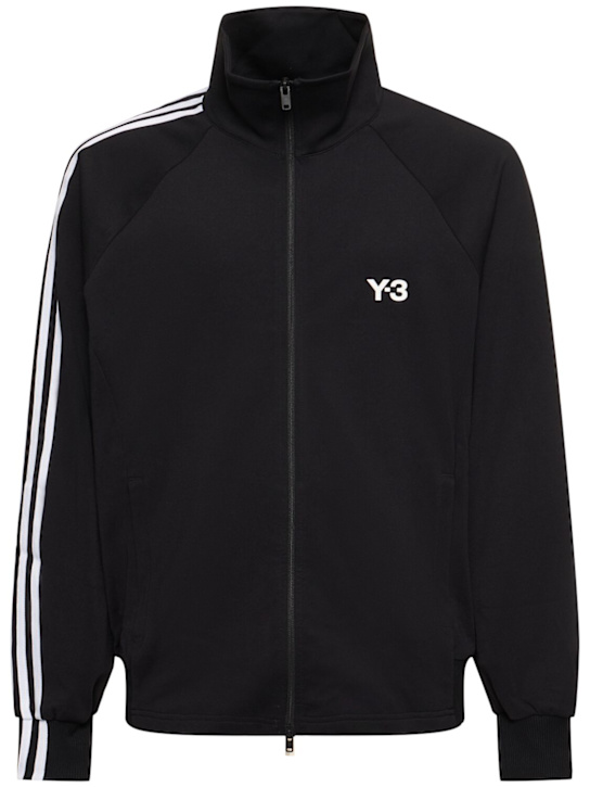 Y-3: Tech zip track top - men_0 | Luisa Via Roma