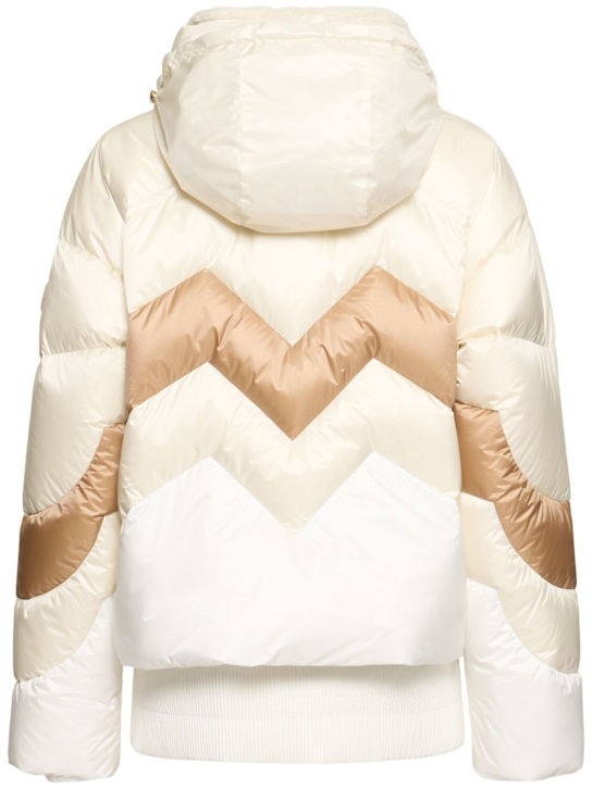 Bogner: Vanja1 2-layer functional down jacket - Eggshell - women_6 | Luisa Via Roma