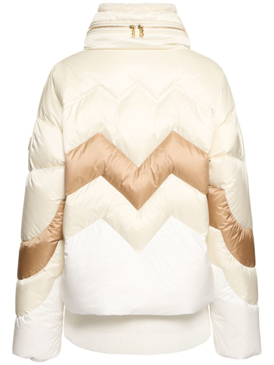 Bogner: Vanja1 2-layer functional down jacket - Eggshell - women_5 | Luisa Via Roma