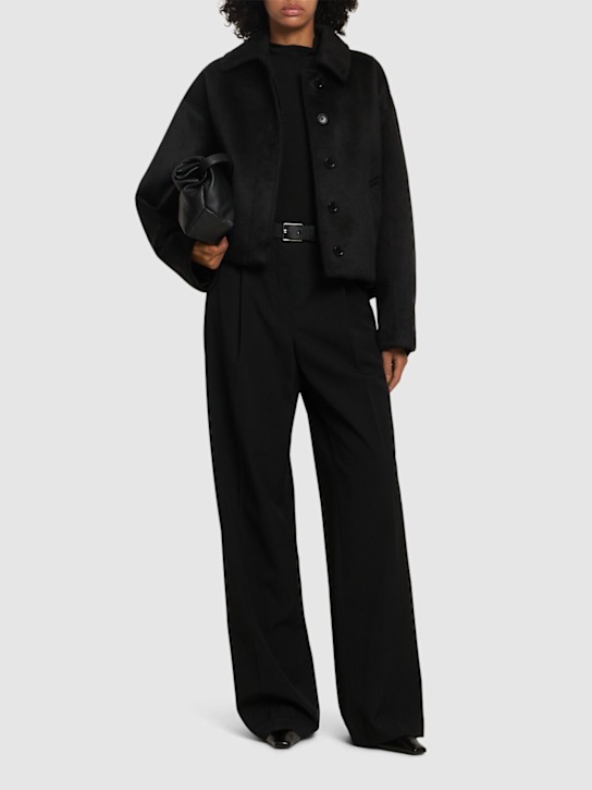 ASPESI: Compact tech short coat - women_1 | Luisa Via Roma