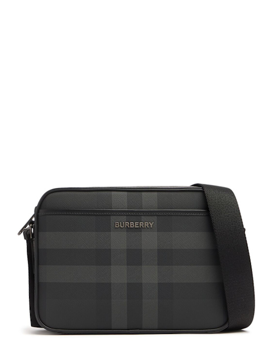 Burberry: Umhängetasche aus E-Canvas „Muswell“ - men_0 | Luisa Via Roma
