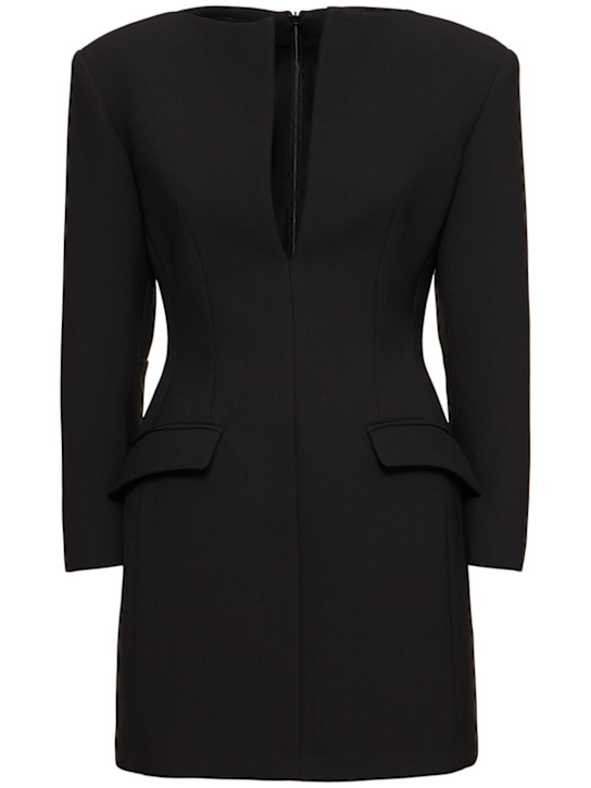 The Andamane: Tilde structured crepe mini blazer dress - women_0 | Luisa Via Roma