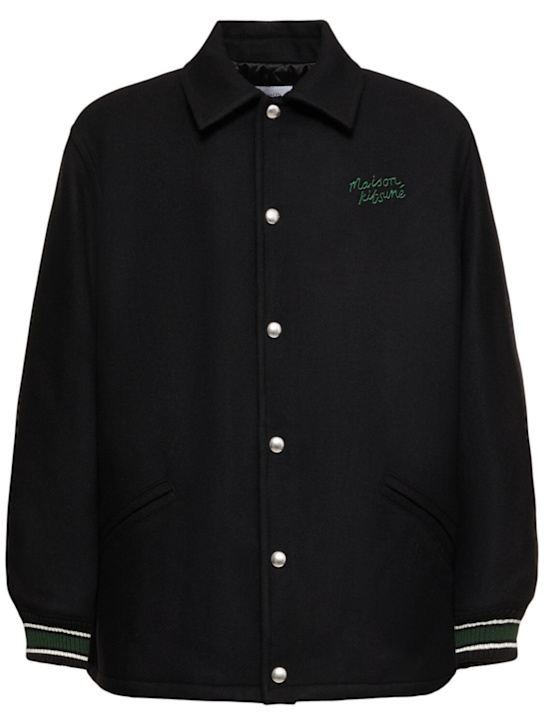 Maison Kitsuné: Varsity jacket - men_0 | Luisa Via Roma