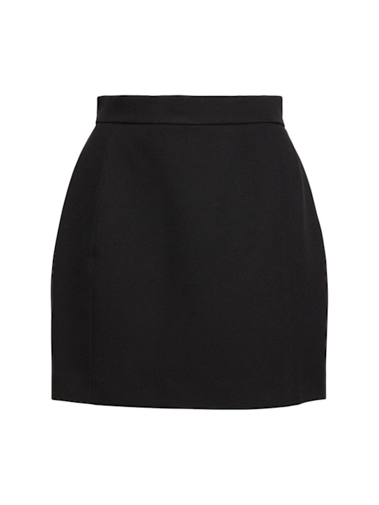 The Andamane: Trisha technical crepe mini skirt - women_0 | Luisa Via Roma