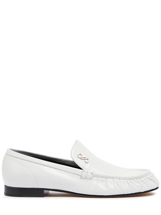 Proenza Schouler: 20mm Park leather loafers - women_0 | Luisa Via Roma