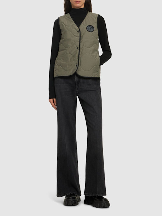 Canada Goose: Annex cotton blend quilted vest - women_1 | Luisa Via Roma