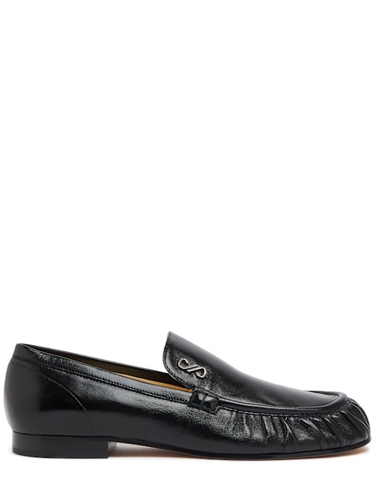 Proenza Schouler: 20mm Park leather loafers - women_0 | Luisa Via Roma