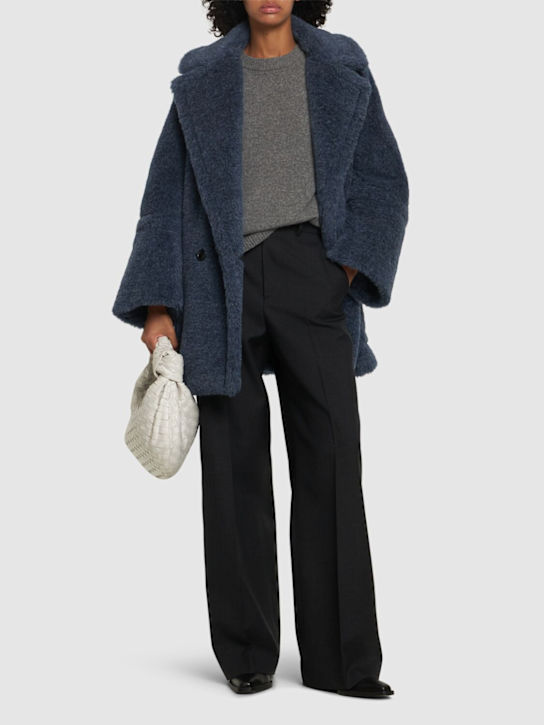 Max Mara: Tedgirl1 teddy short coat - women_1 | Luisa Via Roma