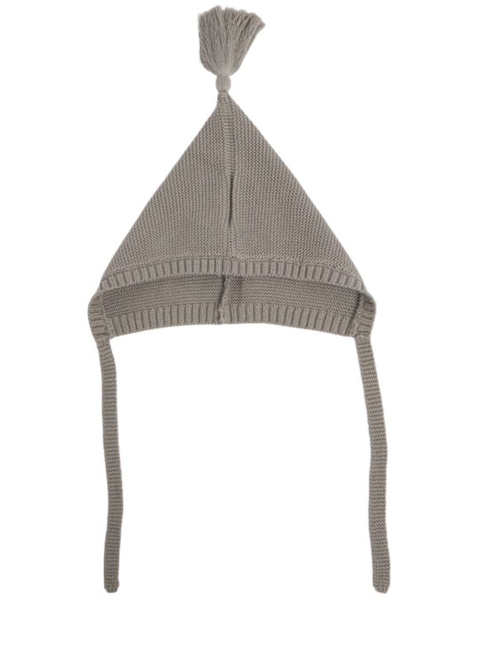 Quincy Mae: Cappello in maglia di cotone - kids-girls_0 | Luisa Via Roma