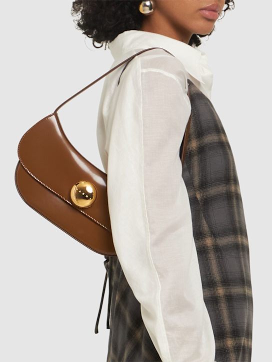 Marni: Medium Butterfly leather shoulder bag - women_1 | Luisa Via Roma