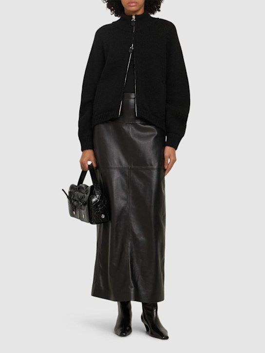 Our Legacy: Ultra wool zip sweater - women_1 | Luisa Via Roma