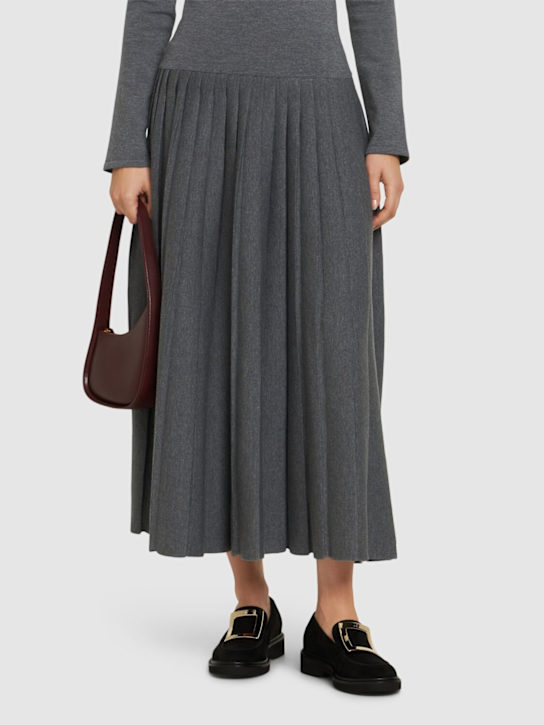 Roger Vivier: 25mm Viv Rangers suede loafers - women_1 | Luisa Via Roma