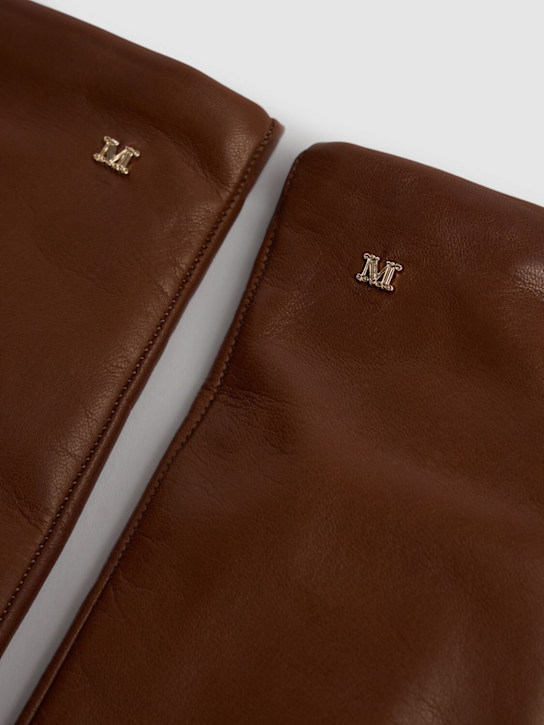 Max Mara: Spalato wool gloves - women_1 | Luisa Via Roma