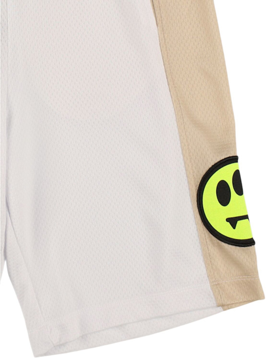 Barrow: Mesh sweat shorts - kids-boys_1 | Luisa Via Roma