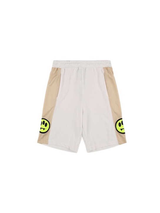 Barrow: Mesh sweat shorts - kids-boys_0 | Luisa Via Roma