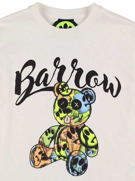 Barrow: Printed cotton jersey t-shirt - kids-boys_1 | Luisa Via Roma
