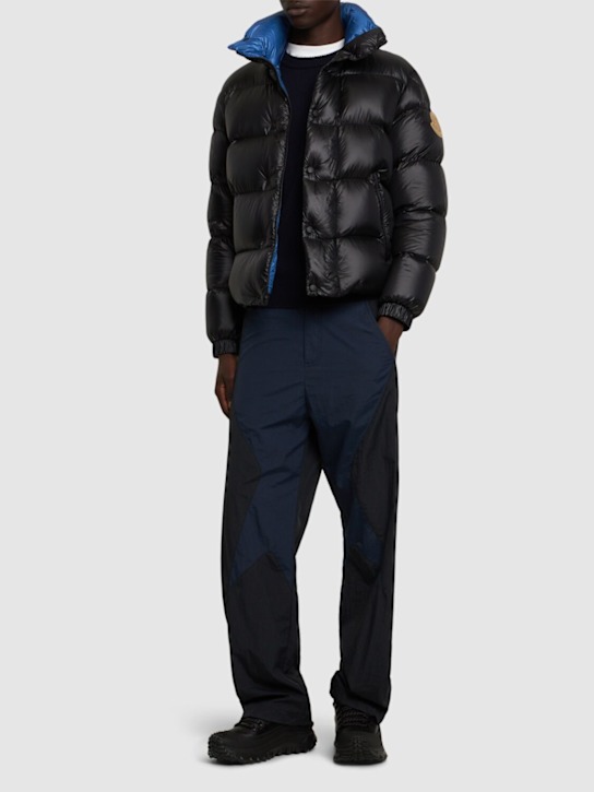 Moncler: Dervox nylon down jacket - men_1 | Luisa Via Roma