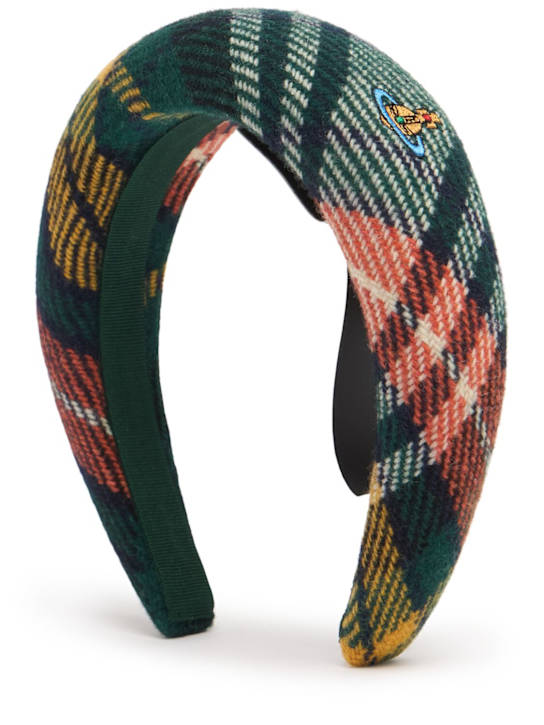 Vivienne Westwood: Recycled wool hairband - women_0 | Luisa Via Roma