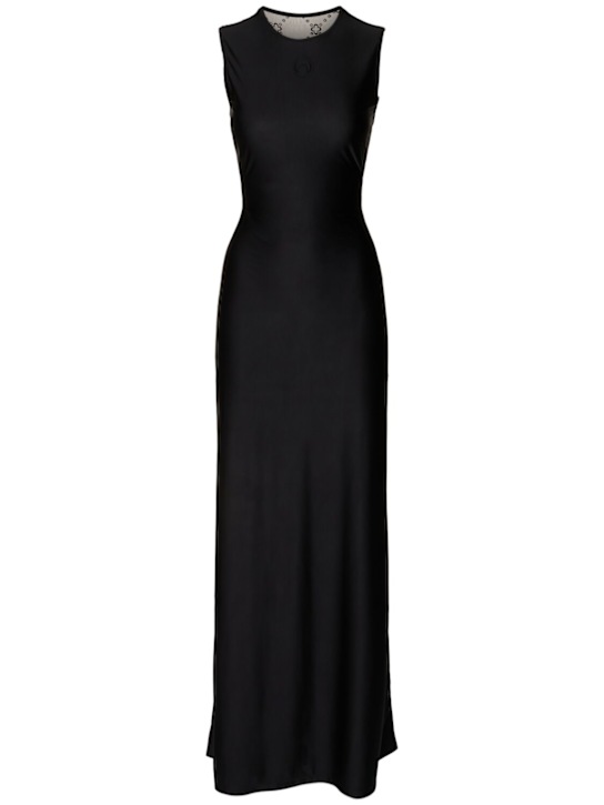 keyhole midi dress VENUS Key Hole Midi Dress | Tropical Green