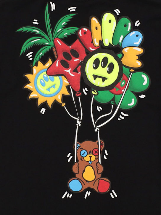 Barrow: T-shirt in jersey di cotone stampato - kids-girls_1 | Luisa Via Roma