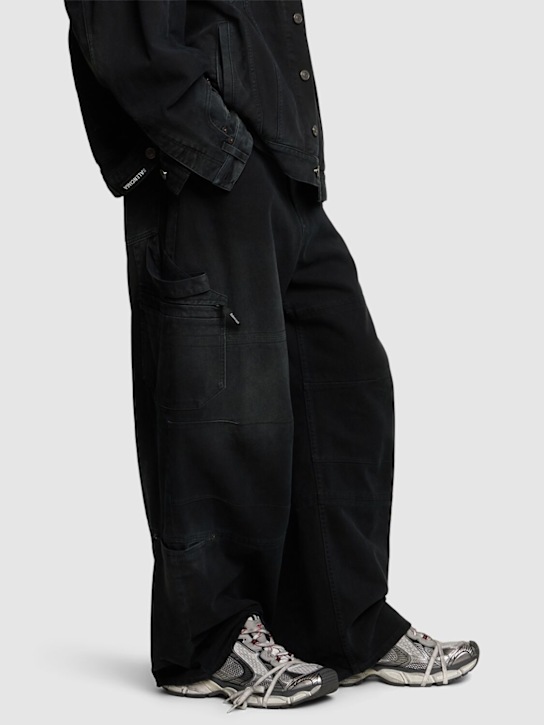 Balenciaga: 3XL运动鞋 - 灰色/白色/红色 - men_1 | Luisa Via Roma