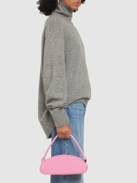 MSGM: Small Bean leather shoulder bag - women_1 | Luisa Via Roma