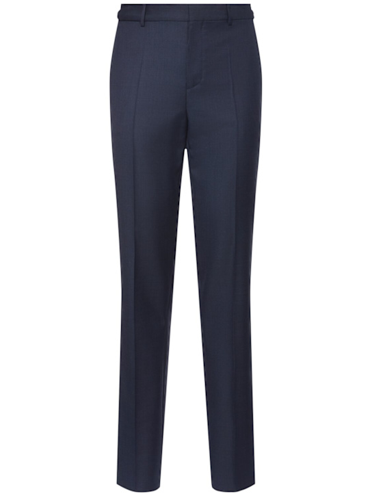 Versace: 라이트 울 포멀 팬츠 - men_0 | Luisa Via Roma