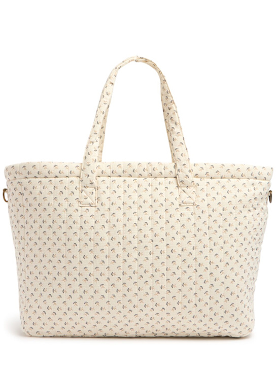 Quincy Mae: オーガニックコットンチェンジングバッグ - kids-boys_0 | Luisa Via Roma