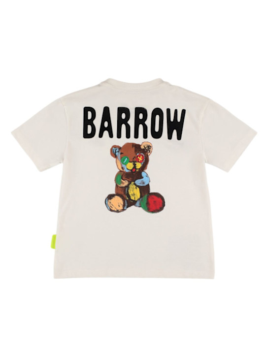 Barrow: Printed cotton jersey t-shirt - kids-boys_0 | Luisa Via Roma