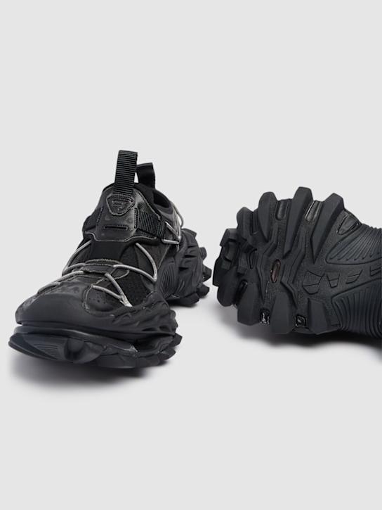 Balenciaga: Hike sneakers - Black - men_5 | Luisa Via Roma