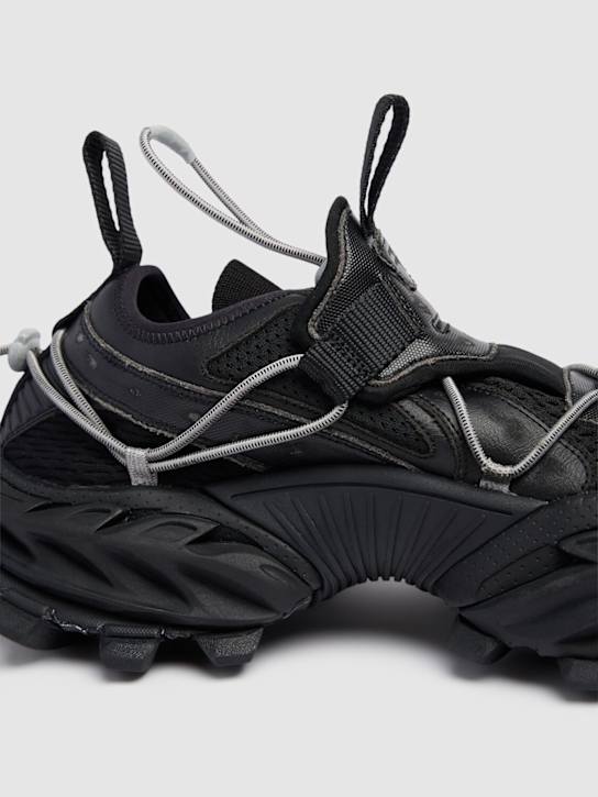 Balenciaga: Hike sneakers - Black - men_3 | Luisa Via Roma