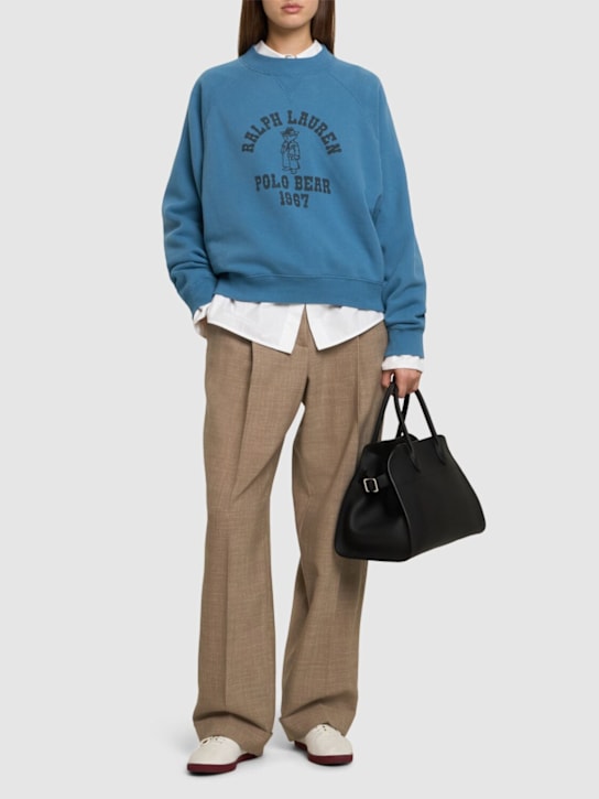 Polo Ralph Lauren: Sweatshirt mit Druck - women_1 | Luisa Via Roma