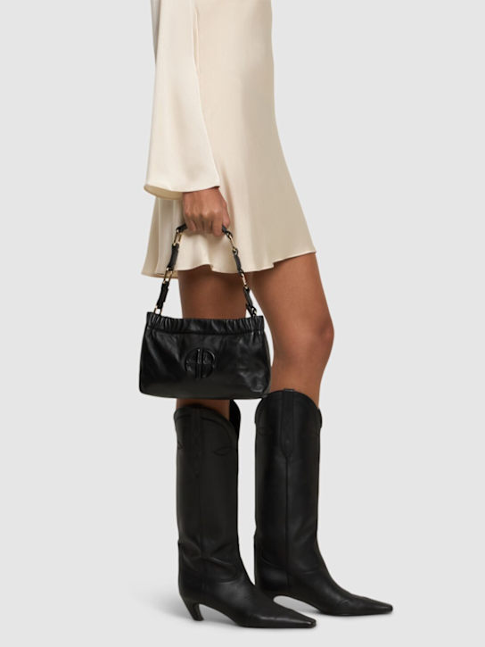 ANINE BING: Small Kate leather shoulder bag - women_1 | Luisa Via Roma