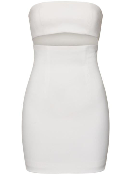 Margaux strapless crepe mini dress - Thumbnail 1