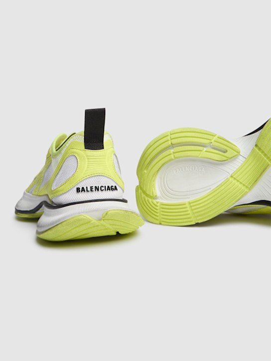 Balenciaga: Circuit科技织物运动鞋 - 黄色/白色 - men_5 | Luisa Via Roma