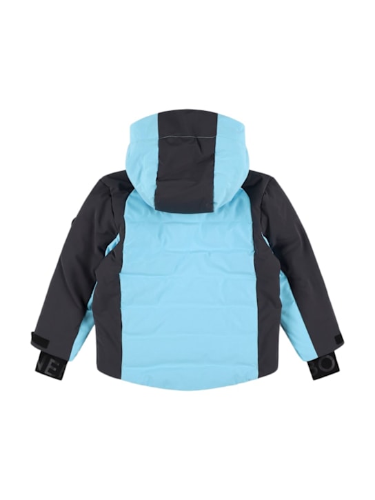Bogner: Nils-DT poly down ski jacket - Black/Blue - kids-boys_3 | Luisa Via Roma