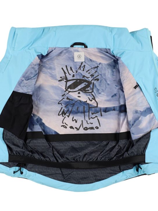 Bogner: Nils-DT poly down ski jacket - Black/Blue - kids-boys_4 | Luisa Via Roma