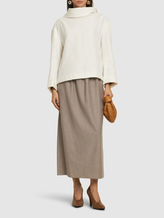 Carven: Washed habotai silk shirt - women_1 | Luisa Via Roma