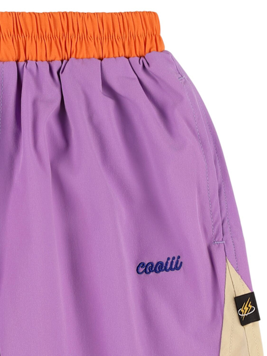 Cooiii: パッチワークストレッチスポーツパンツ - kids-boys_1 | Luisa Via Roma