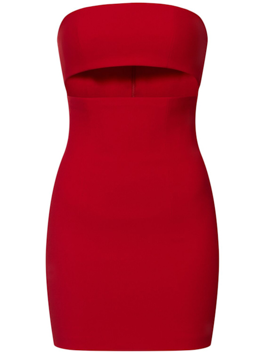 Margaux strapless crepe mini dress - Thumbnail 1