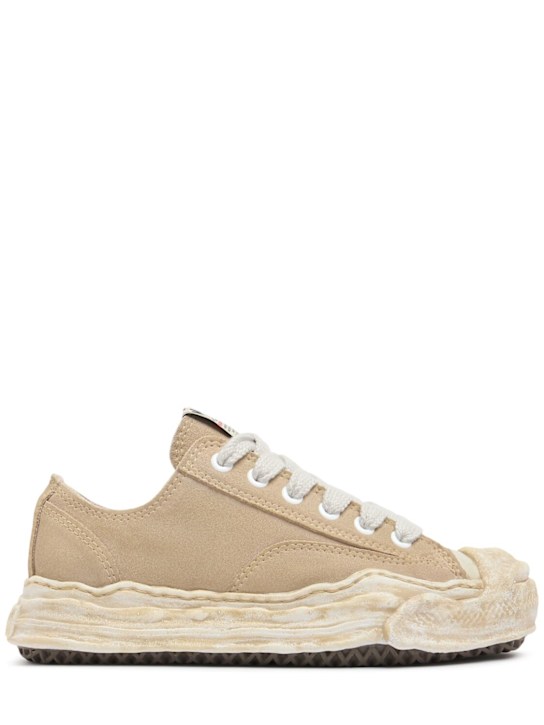 Mihara Yasuhiro: Sneakers low top Hank Original Sole in camoscio - women_0 | Luisa Via Roma