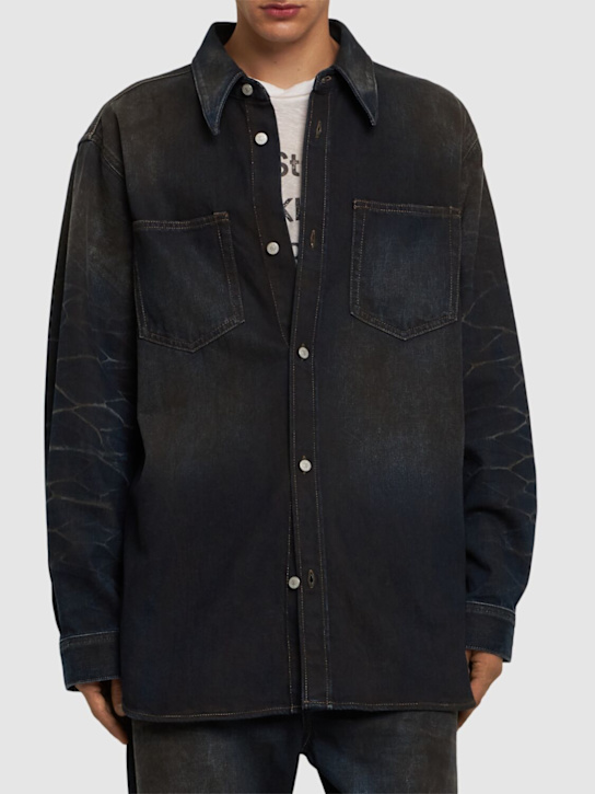 Camicia karto darkside in denim - Acne Studios - Uomo  | Luisaviaroma