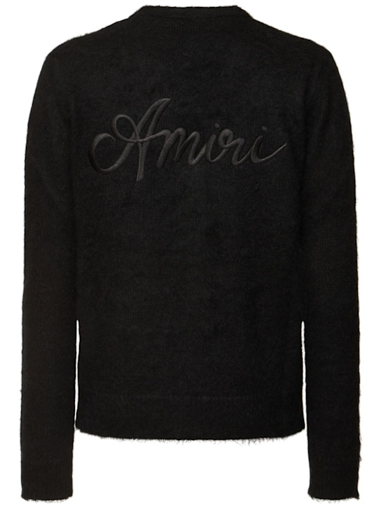 Amiri: Ma Swirl cardigan - Black - men_4 | Luisa Via Roma